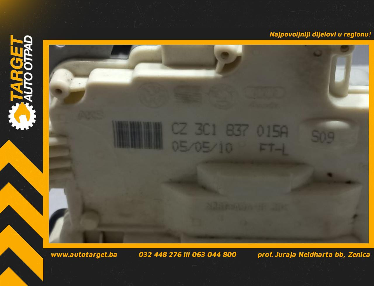 DIJELOVI BRAVA VRATA VW PASSAT B7 > 10-14 2.0 3C1837015A