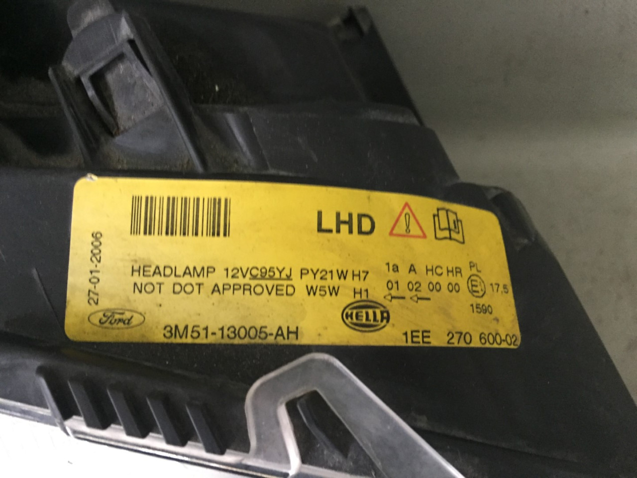 DIJELOVI FAR FORD C-MAX > 03-07 3M5113005