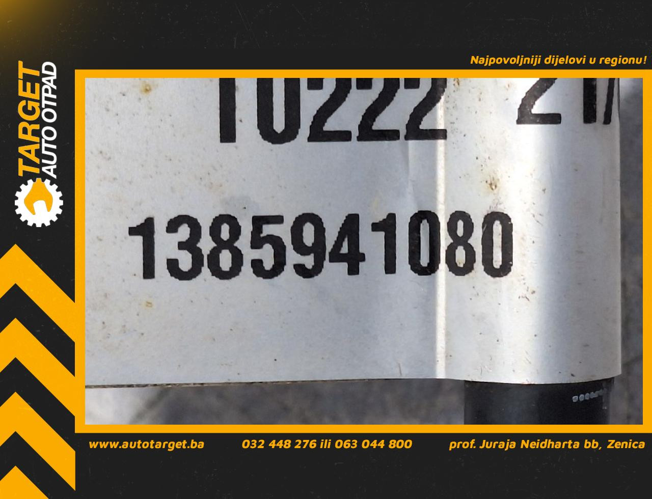 DIJELOVI CRIJEVO OPEL MOVANO > 14- 2.2 1385941080