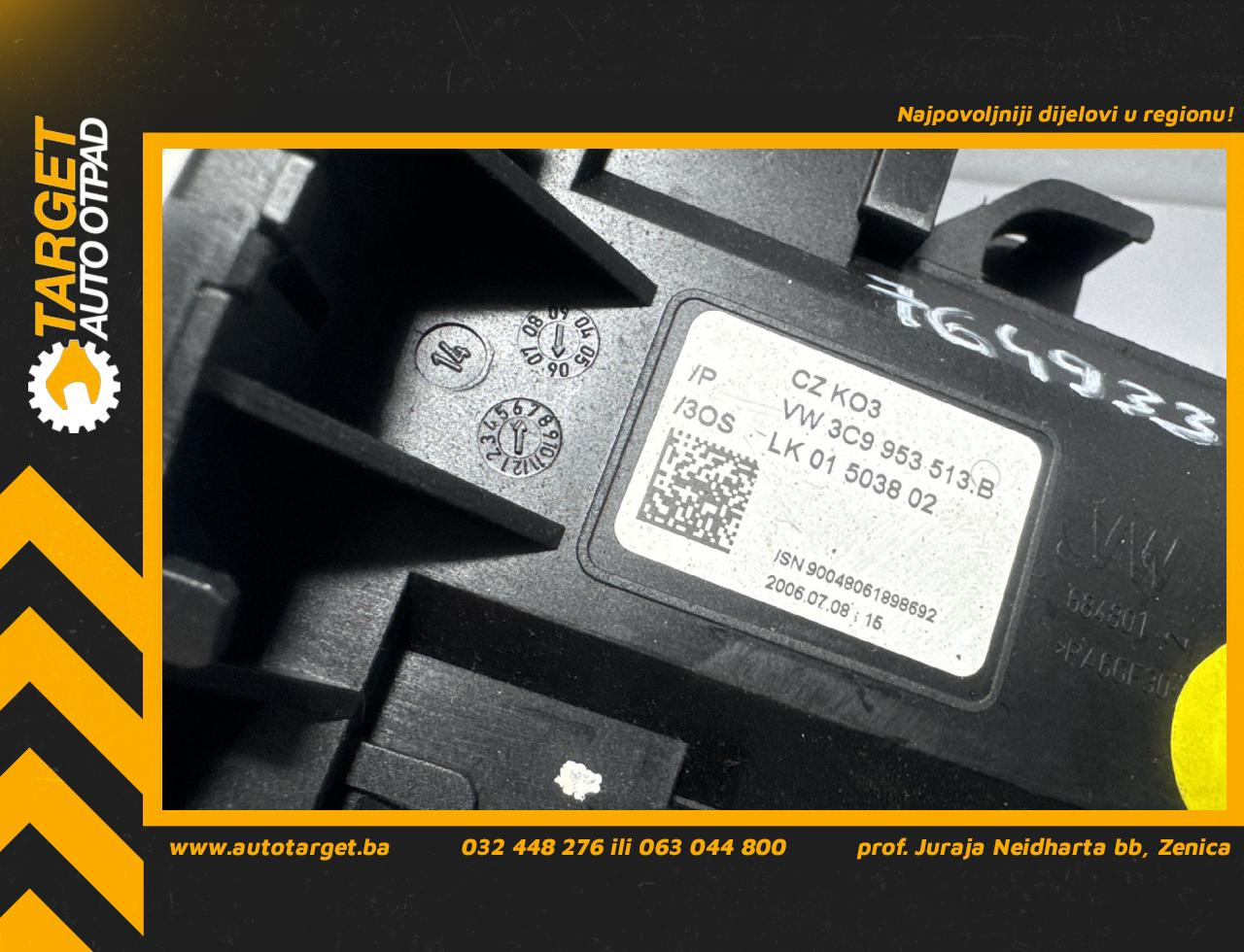 DIJELOVI RUCICE VOLANA VW PASSAT B6 > 05-10 3C9953513B