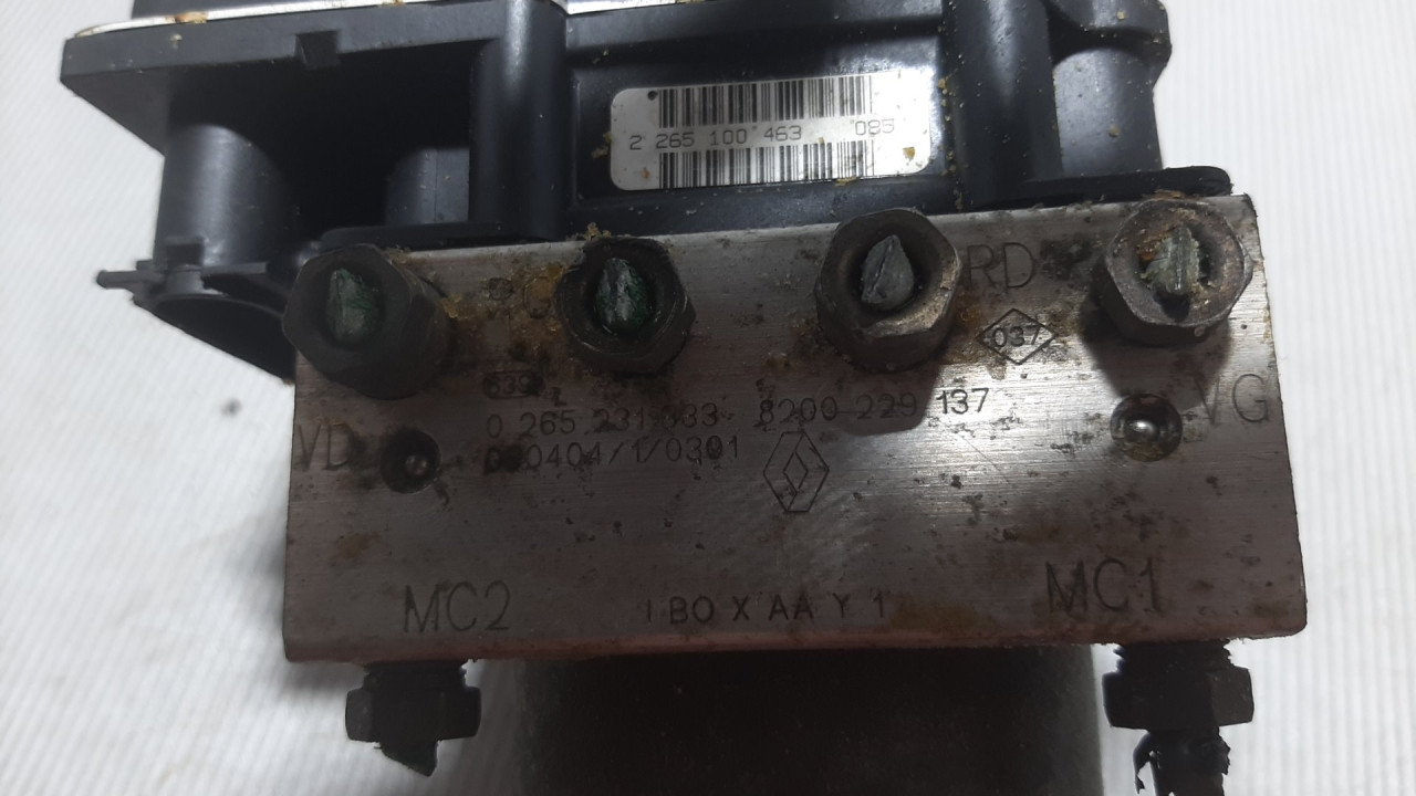 ABS ELEKTRONIKA RENAULT CLIO > 01-04 8200229137 0265231333