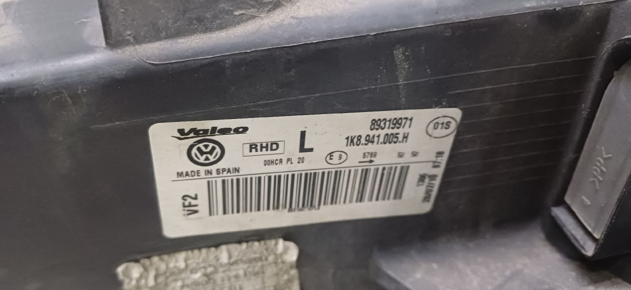 DIJELOVI FAR VW SCIROCCO > 08-14 1K8941005H