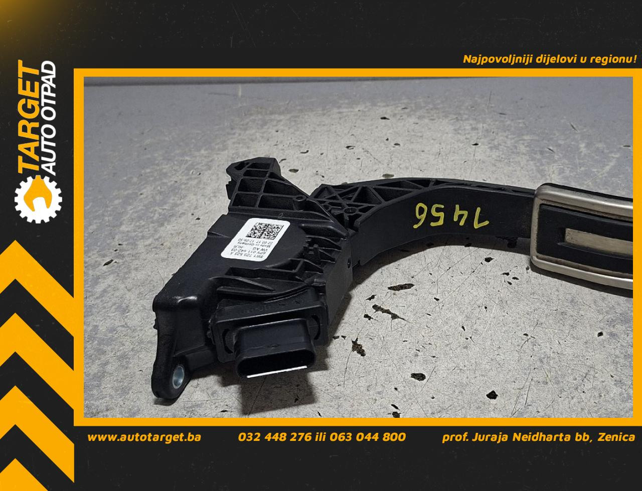 DIJELOVI PAPUCICA GASA AUDI Q5 (FY) > 17 - 20 3.0 8W1723523A