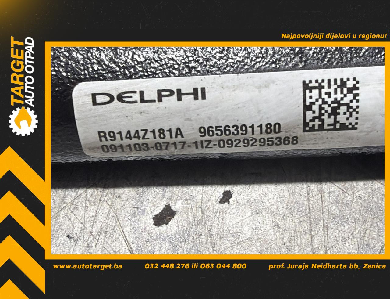 DIJELOVI RAMPA CITROEN C5 > 08-10 2.0 9656391180