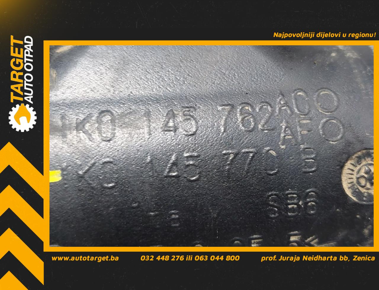 DIJELOVI CRIJEVO INTERKULERA VW CADDY > 03-10 1.9 1K0145770B