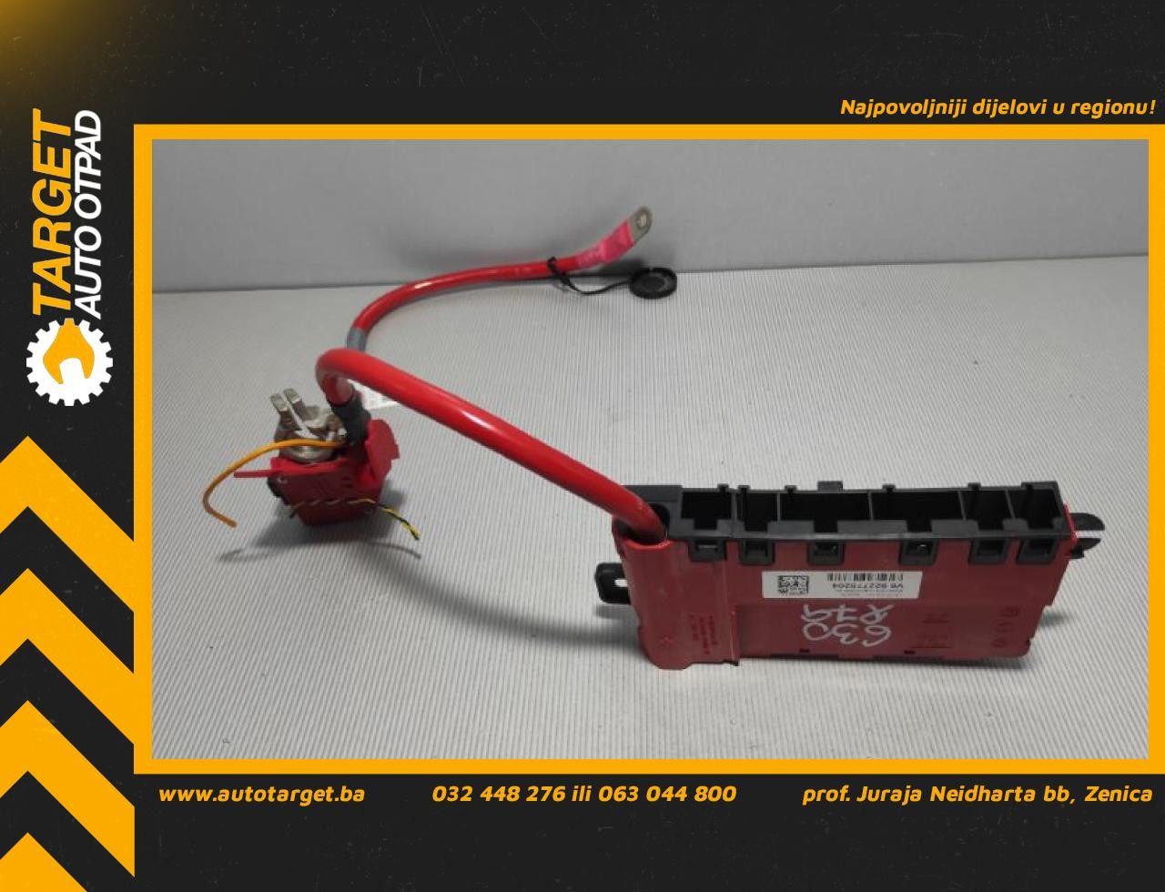 DIJELOVI KLEMA BMW SERIJA 3 (F30/F31) > 11-14 2.0 922775204