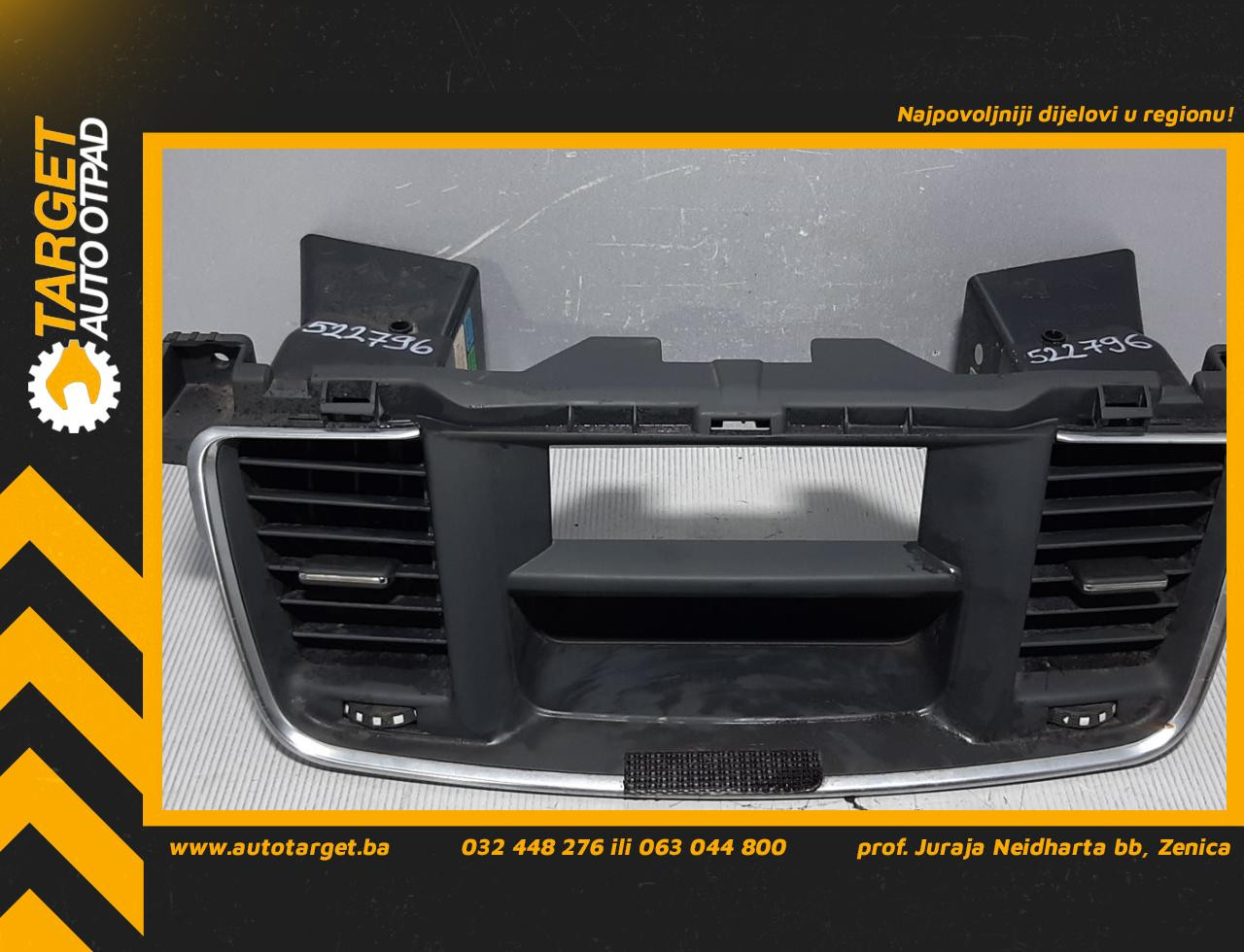 DIJELOVI RESETKA VENTILACIJE PEUGEOT 508 > 11-14 9688552977