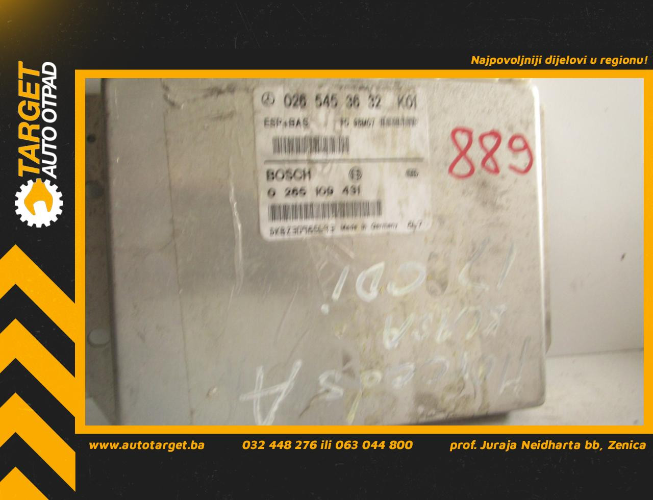 ELEKTRONIKA ESP MERCEDES A KLASA (W169) > 04-07 0265453
