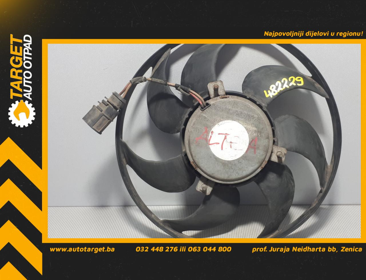 DIJELOVI VENTILATOR SEAT ALTEA > 04-09