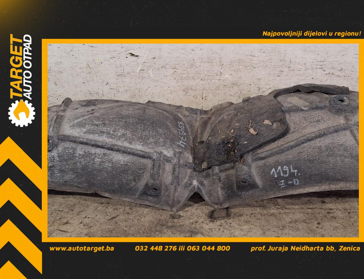 DIJELOVI UNUTRASNJI BLATOBRAN AUDI Q5 (FY) > 17 - 20  2.0