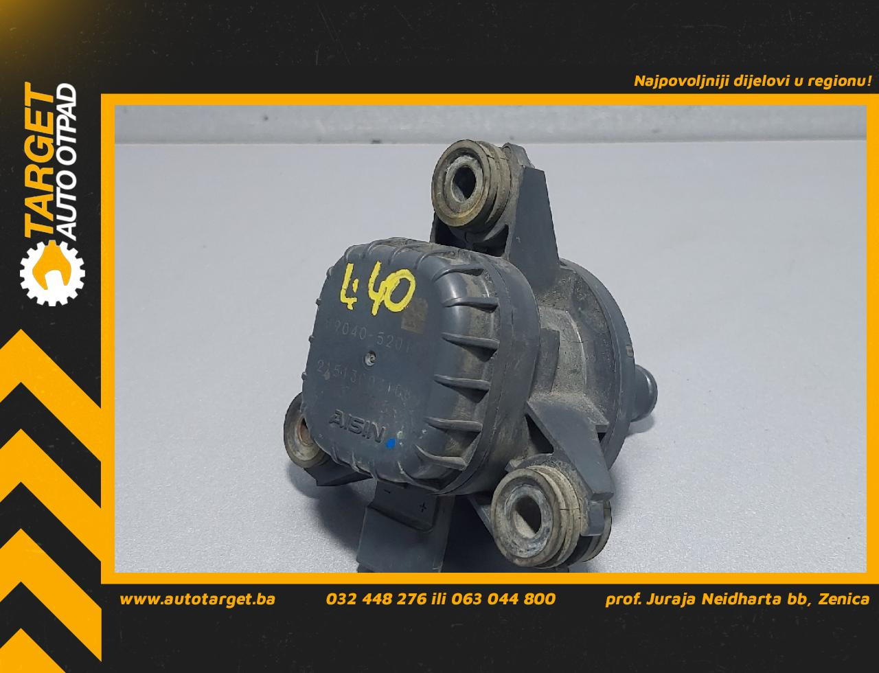DIJELOVI POMOCNA PUMPA VODE TOYOTA AURIS > 13-15 1.8 G904052010