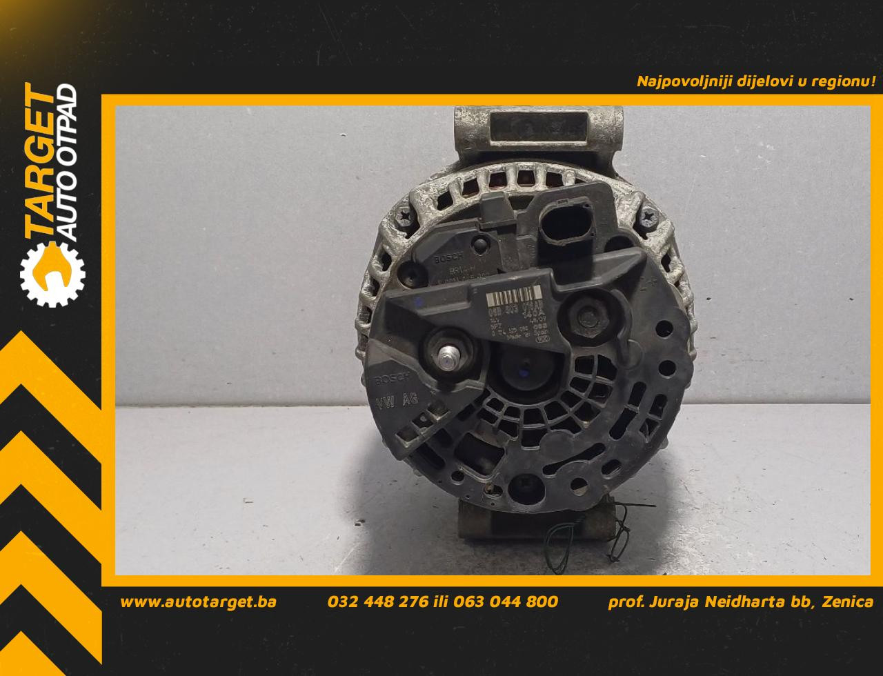 DIJELOVI ALTERNATOR SKODA SUPERB > 08-13 2.0 06B903016AB