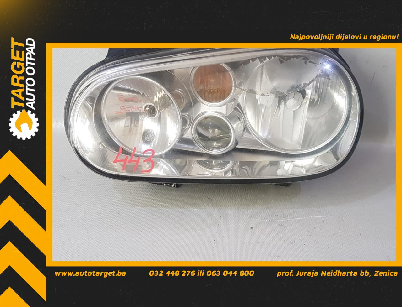 DIJELOVI FAR VW GOLF 4 > 97-03 VW034014 1J19410150