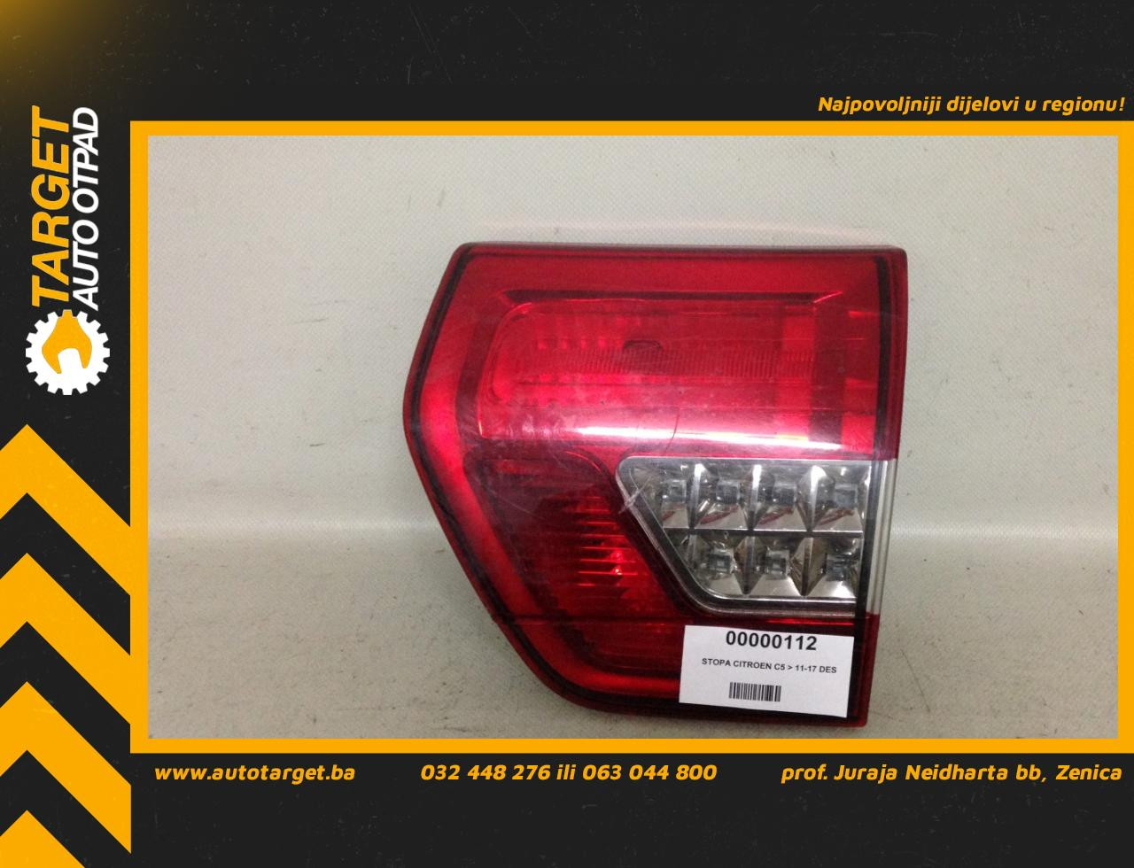STOP SVJETLO CITROEN C5 > 11-17 CI525016 9675067880