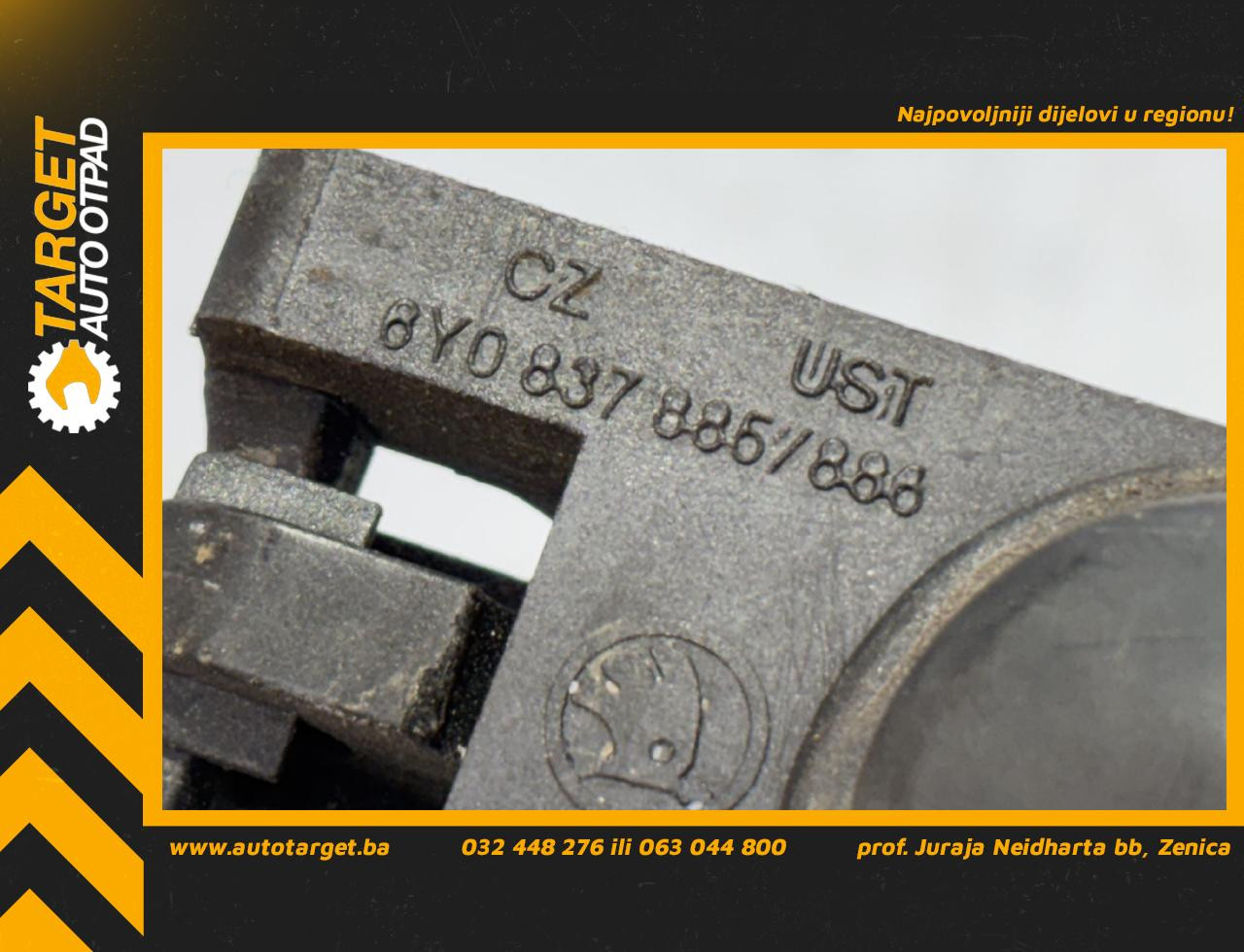 DIJELOVI RUCKA VRATA SKODA FABIA > 04-07 8Y0837885