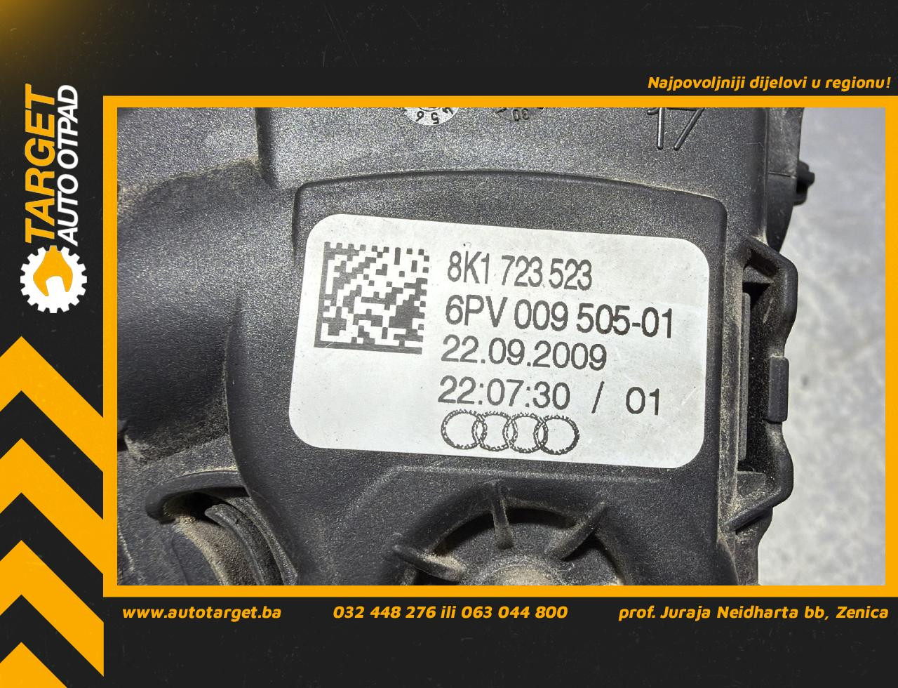 DIJELOVI PAPUCICA GASA AUDI Q5 > 08-11 2.0 6PV009505
