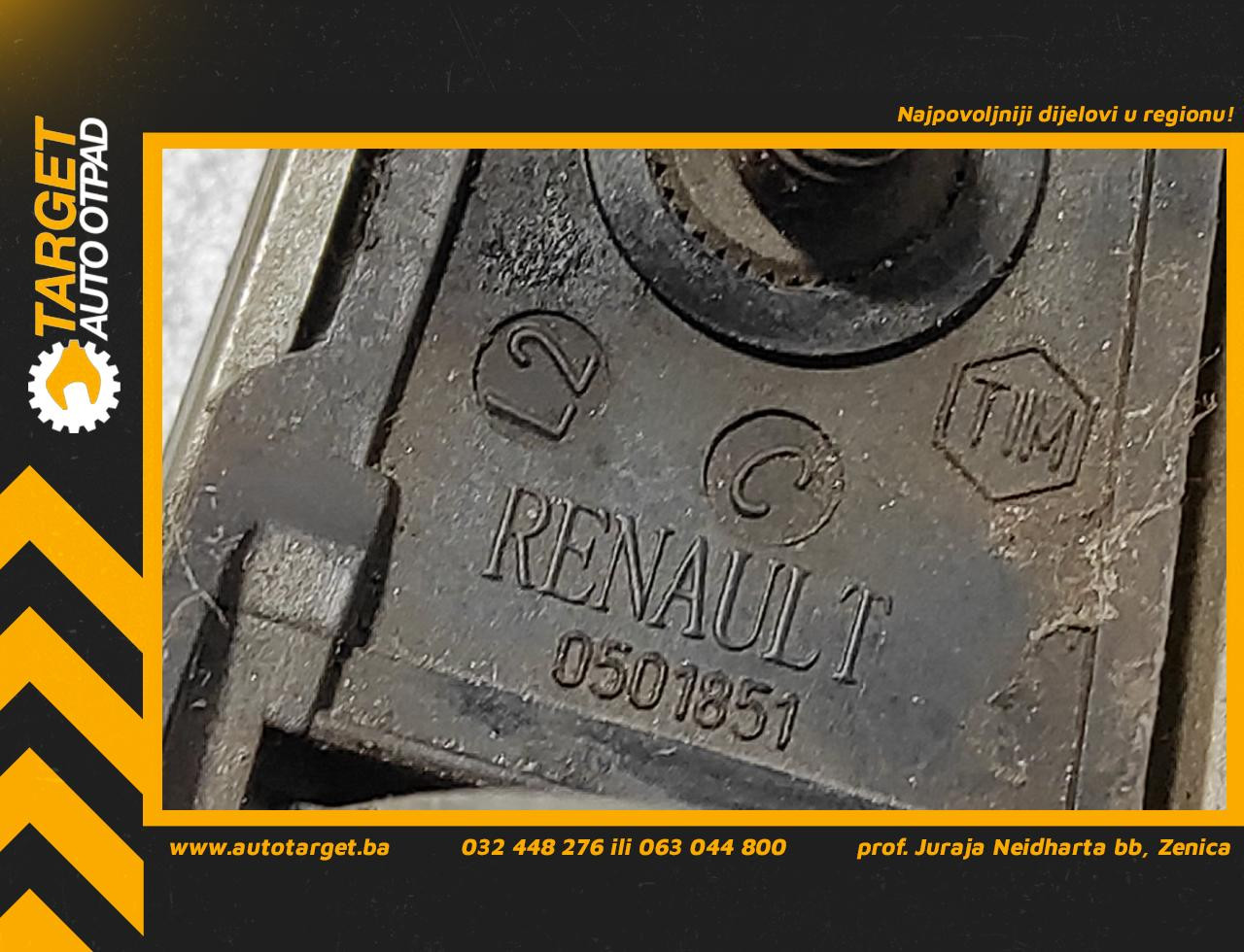 DIJELOVI RUCKA VRATA DACIA SANDERO > 08-12 0501851