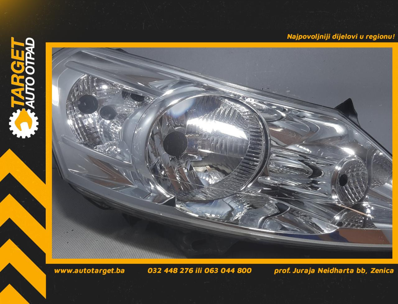 DIJELOVI FAR PEUGEOT PARTNER > 08-11 89902604