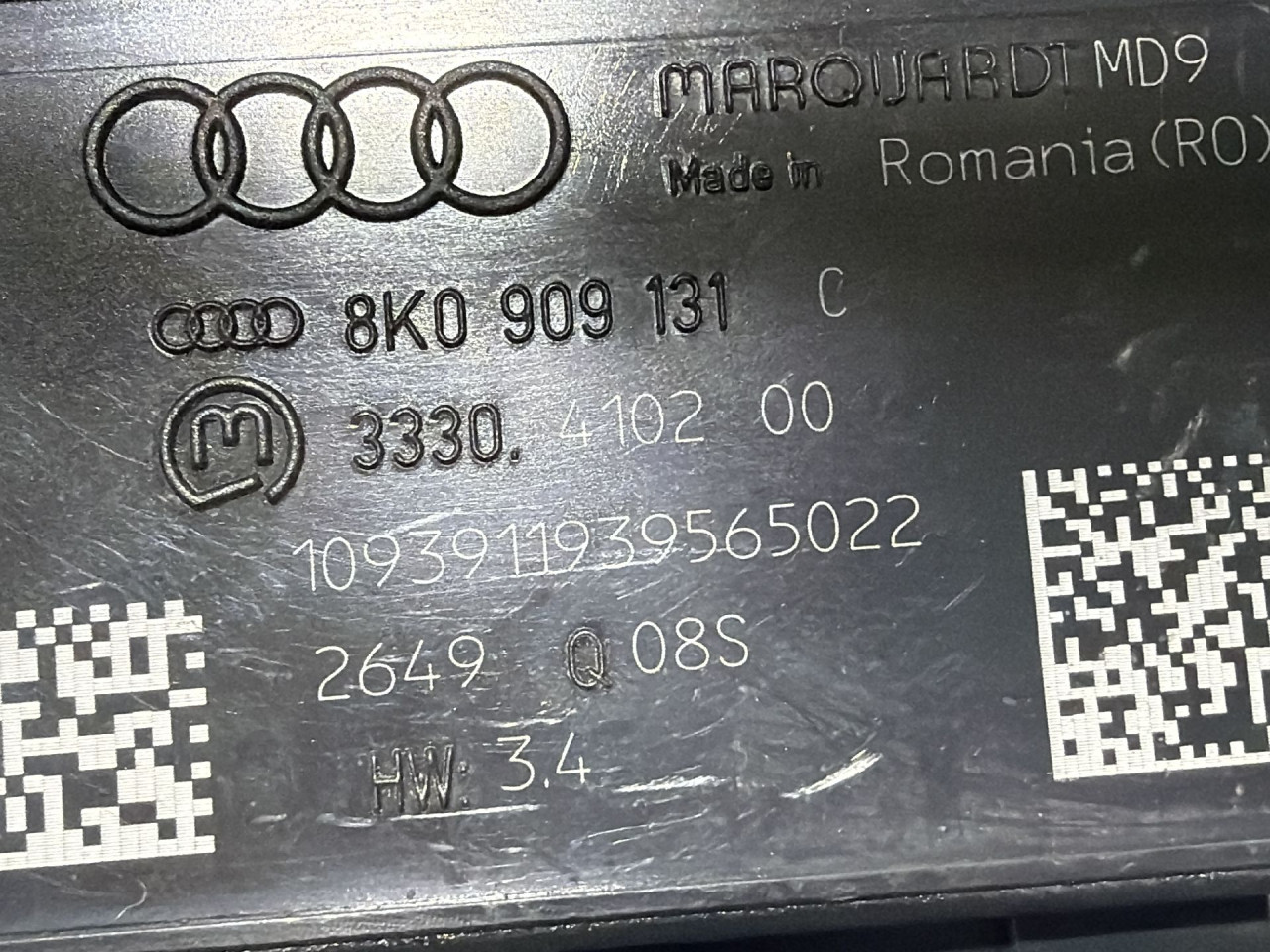 DIJELOVI BRAVA PALJENJA AUDI Q5 > 08-11 8K0909131C
