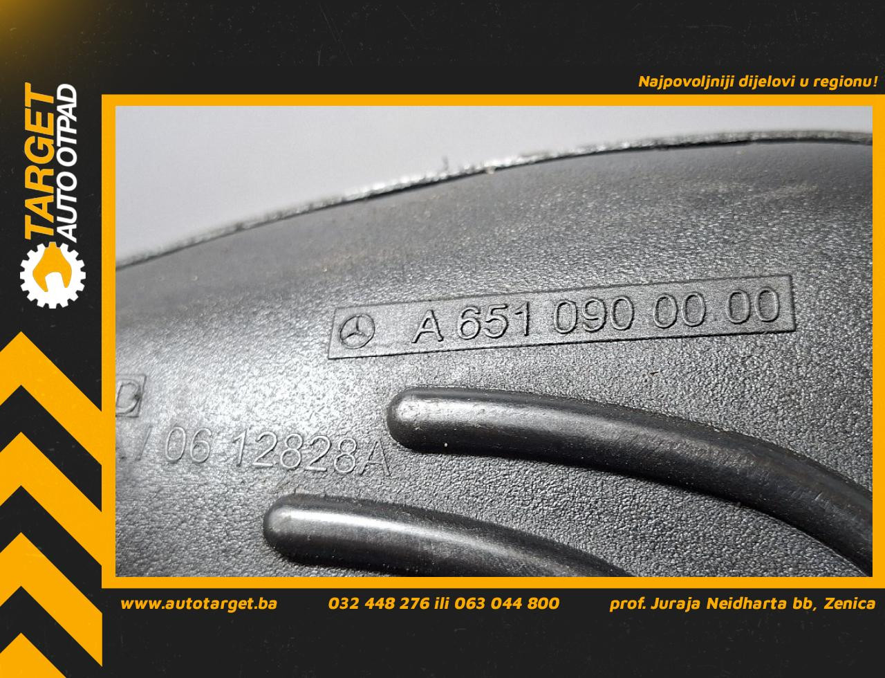 DIJELOVI CRIJEVO MERCEDES B KLASA (W246) > 14-19 2.2 A6510900000