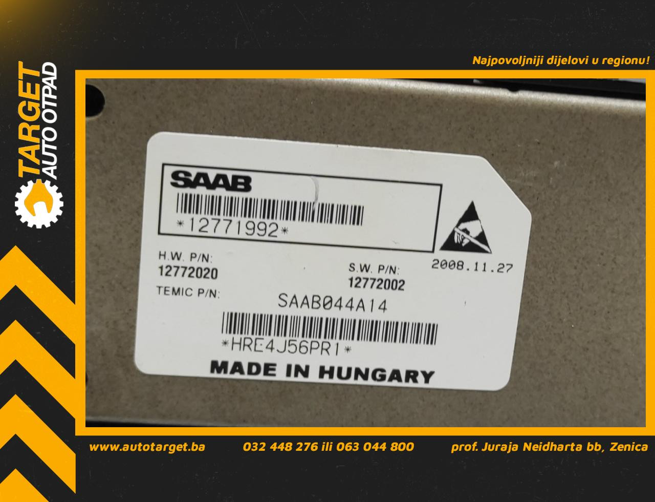 DIJELOVI PREKIDACI PROZORA SAAB 9-3 > 03-07 12771992