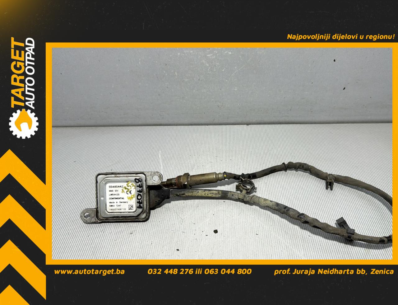 DIJELOVI NOX SENZOR OPEL ZAFIRA C > 16-19 1.6 55485442