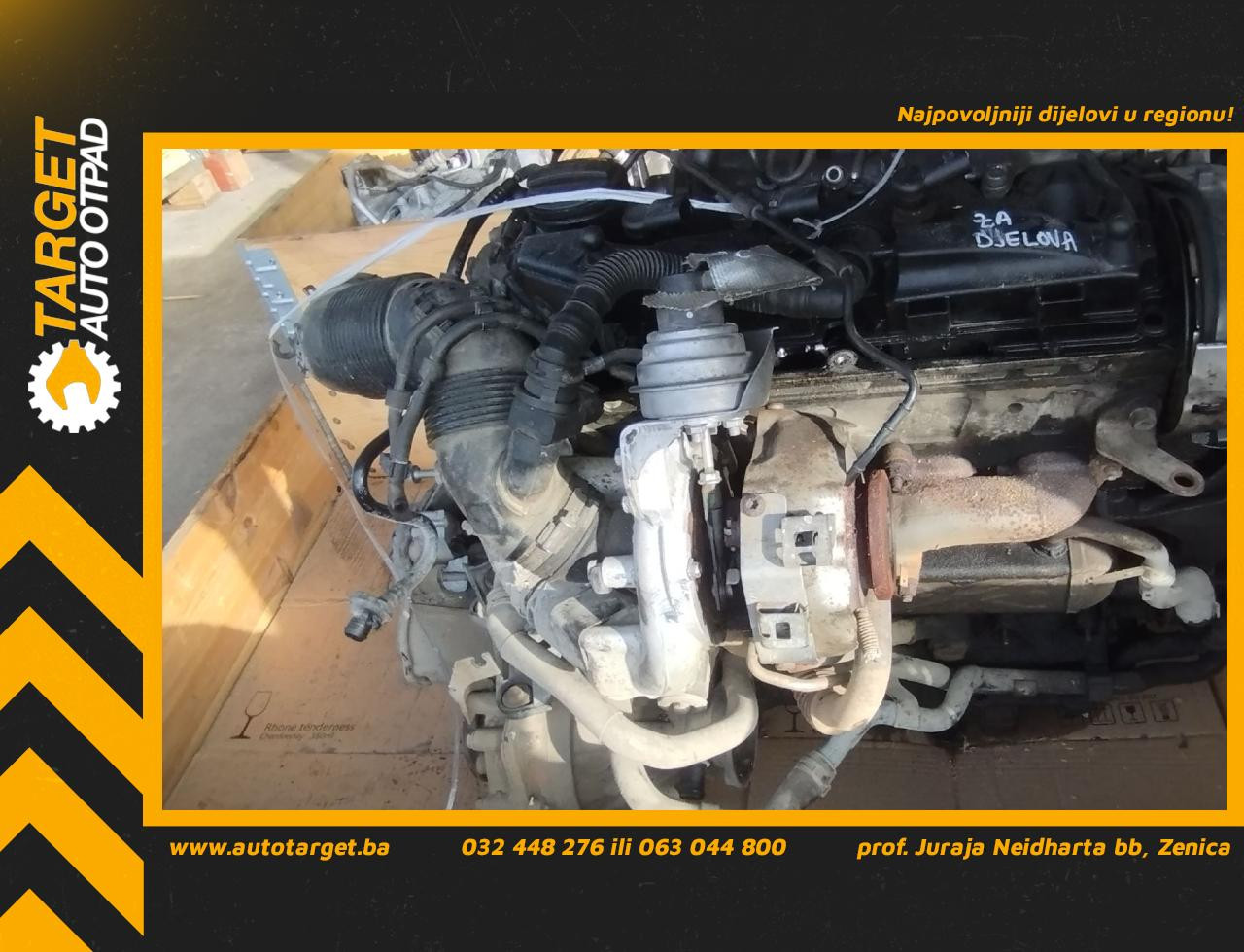 DIJELOVI MOTOR VW GOLF 6 > 08-12 1.6 CAYH