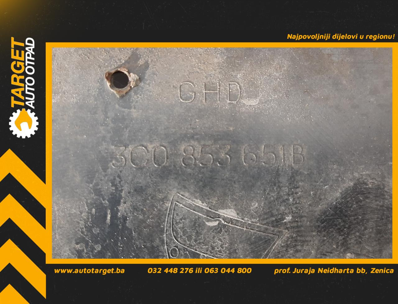 DIJELOVI MASKA VW PASSAT B6 > 05-10 3C0853651