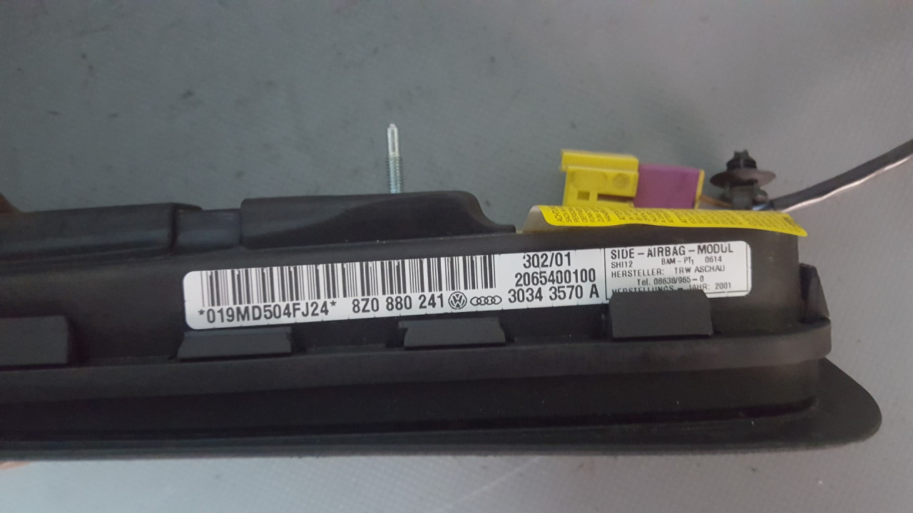 AIRBAG SUVOZACA AUDI A2 > 99-05 8Z0880241 019MD504FJ24