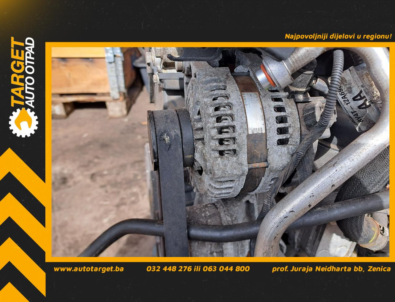 DIJELOVI ALTERNATOR FORD KUGA > 08-12