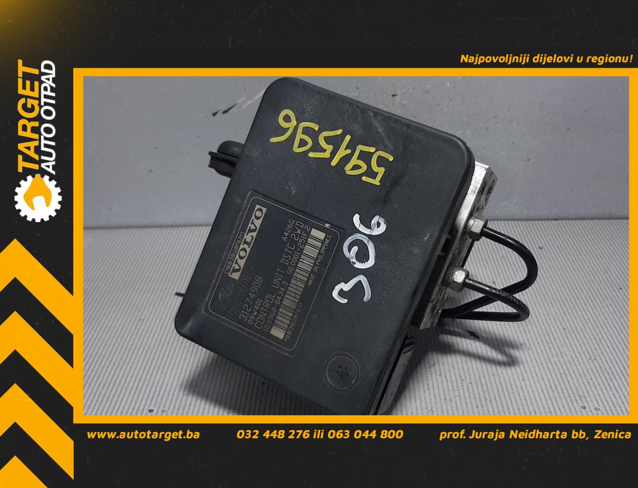 ABS ELEKTRONIKA VOLVO S40/V50 > 07-12 31274908 31274907