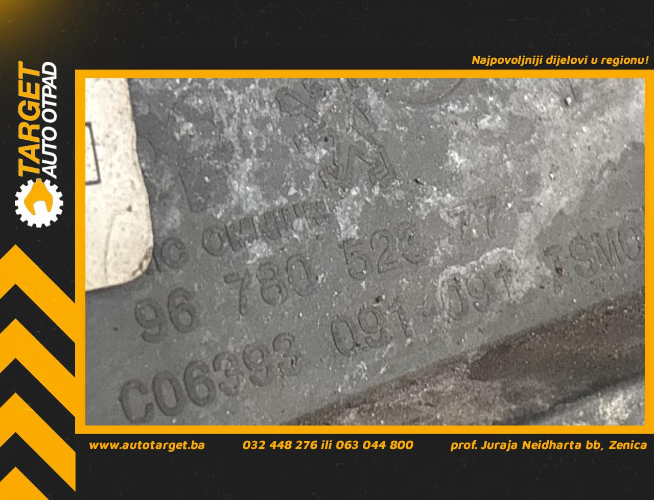 DIJELOVI PLASTIKA BRANIKA PEUGEOT 2008 > 13-16 9678052377