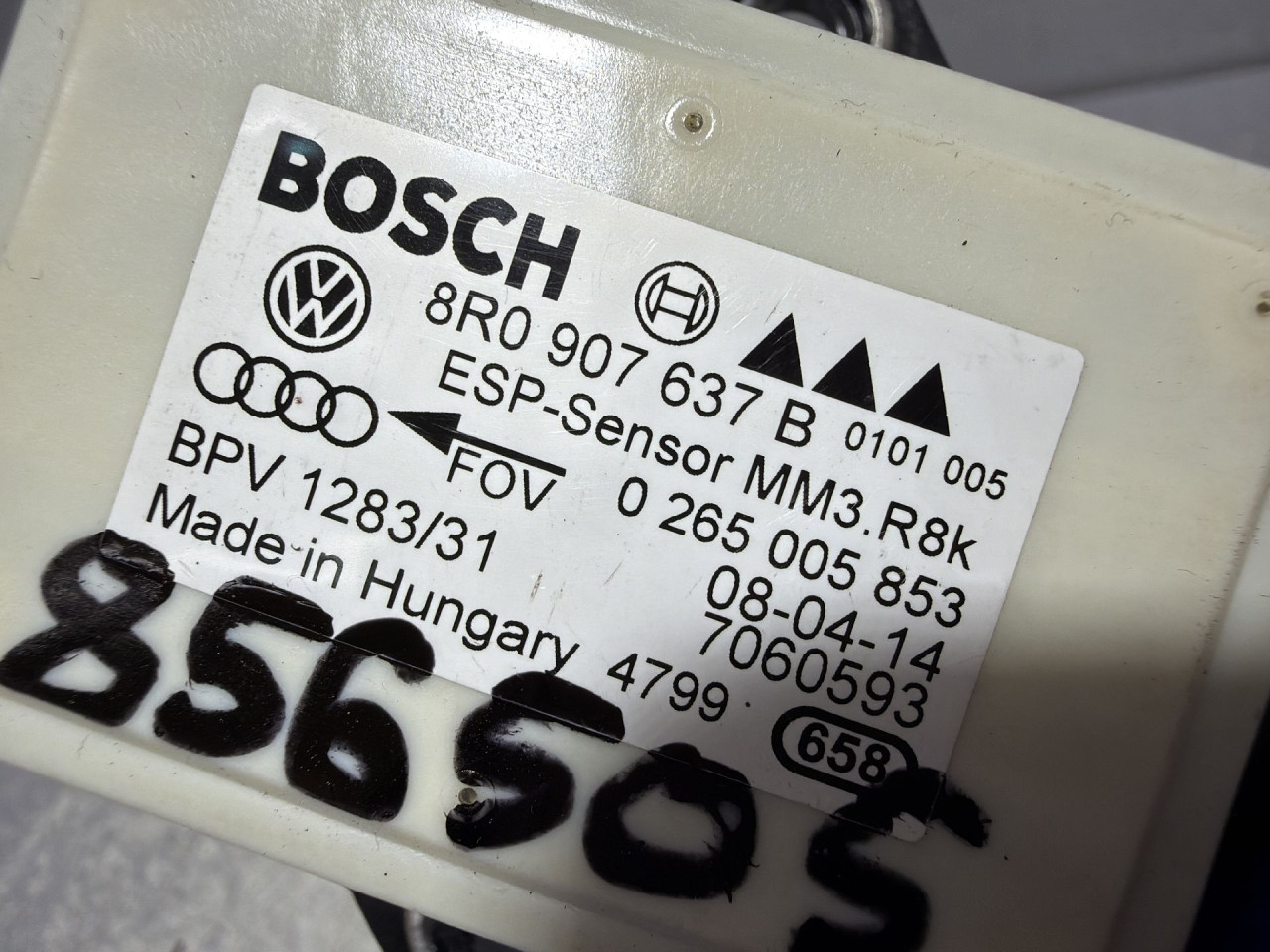 DIJELOVI ELEKTRONIKA ESP AUDI A4 (B8) > 12-15 2.0 8R0907637B