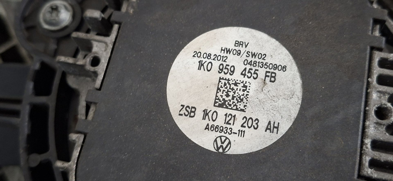 DIJELOVI VENTILATOR VW GOLF 6 > 08-12 1K0959455FB