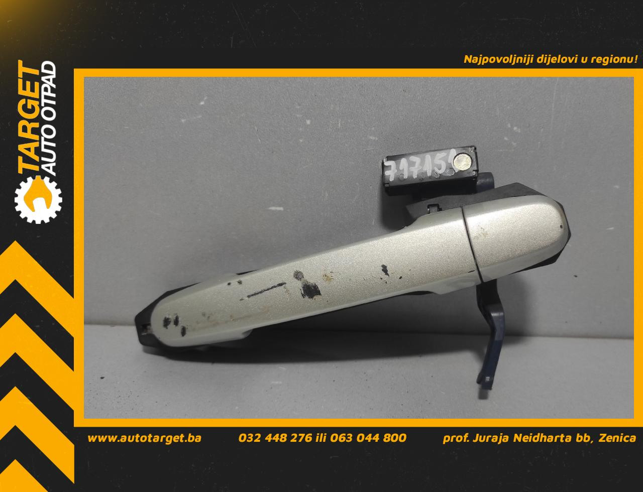 DIJELOVI RUCKA VRATA TOYOTA COROLLA > 04-07 242305
