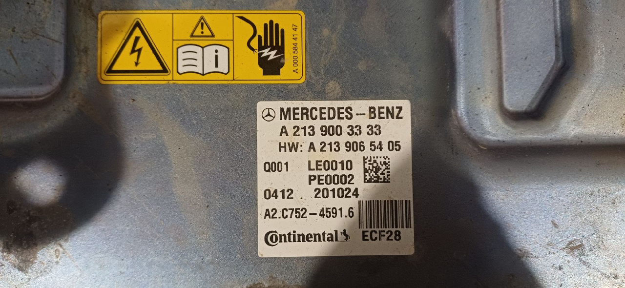 INVERTER MERCEDES E KLASA (W213/S213) > 16-23 A21390033
