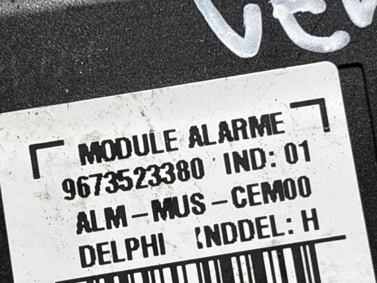 DIJELOVI ELEKTRONIKA ALARMA PEUGEOT 308 > 17-21 1.5 9673523380