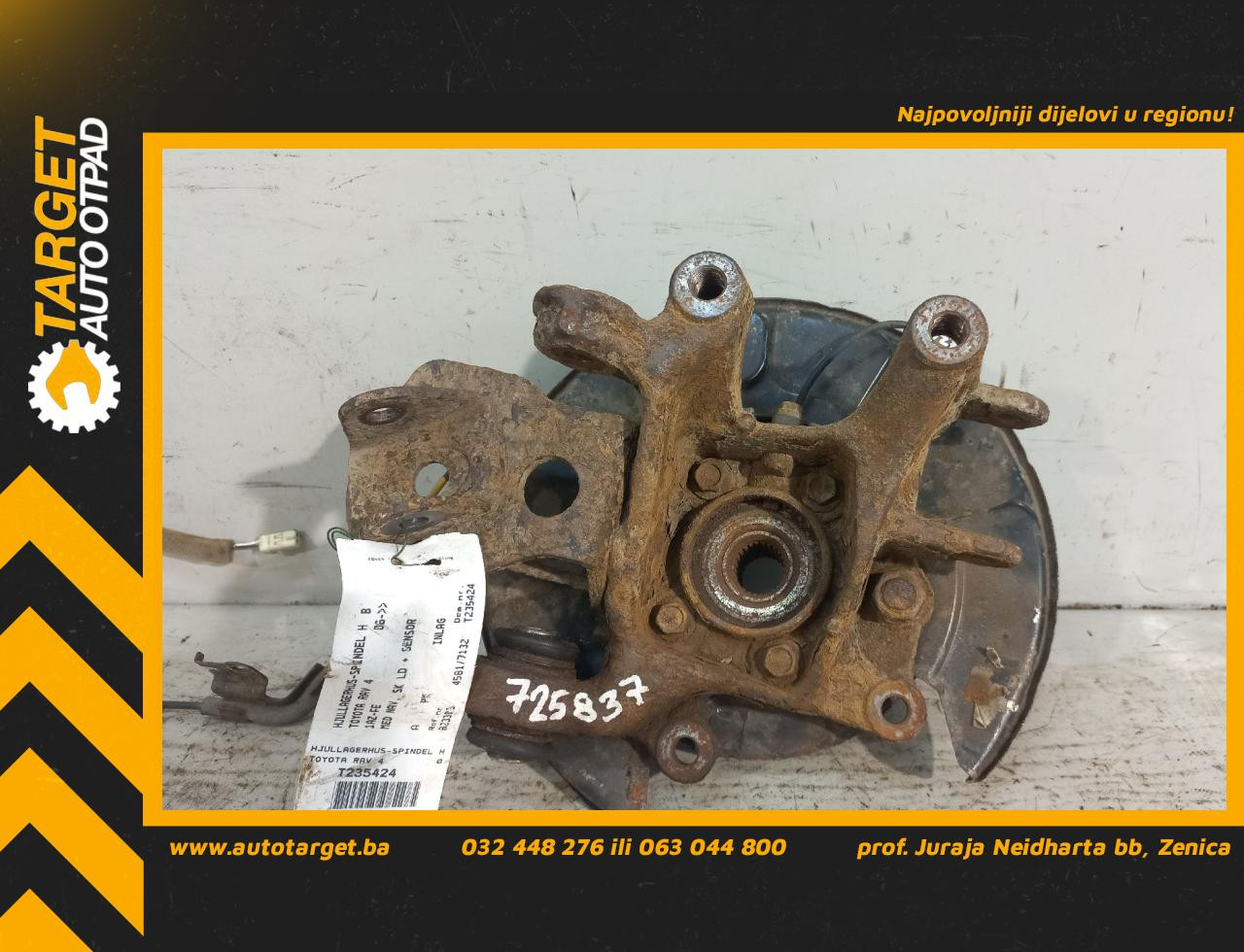 DIJELOVI GLAVCINA TOYOTA RAV 4 > 06-09