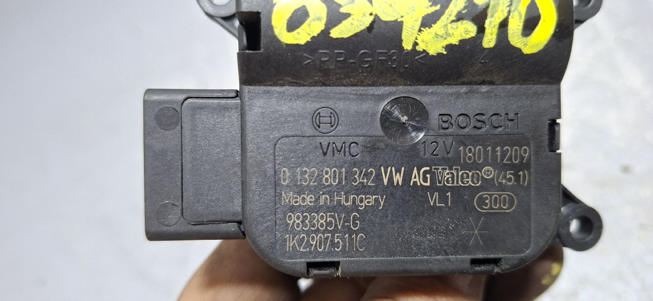 DIJELOVI MOTORIC KLAPNE VW GOLF 6 > 08-12 1K2907511C