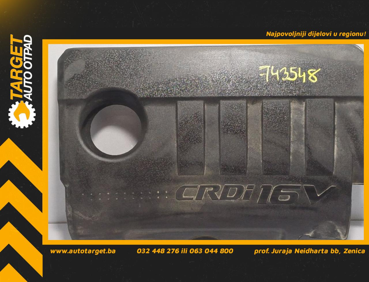 DIJELOVI POKLOPAC MOTORA KIA SPORTAGE > 11-15 292402A751