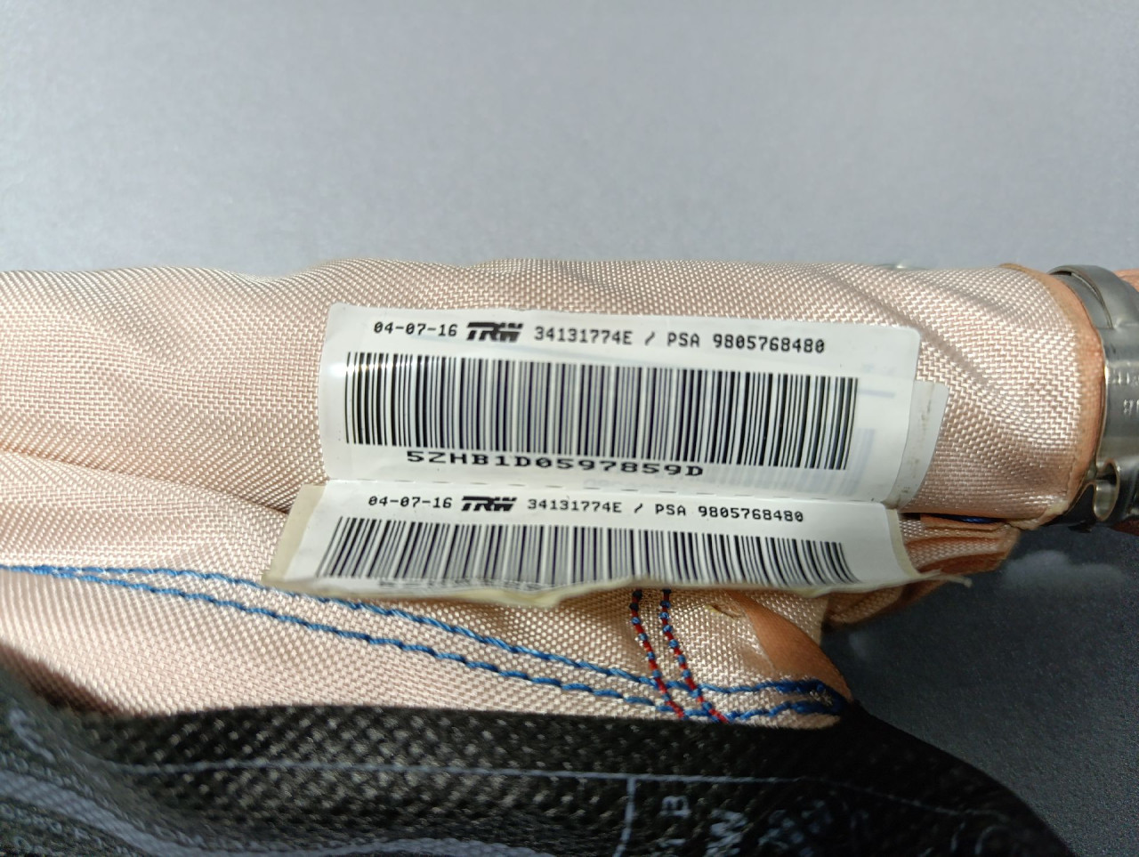 KROVNI AIRBAG PEUGEOT 308 > 13-17 9805768480