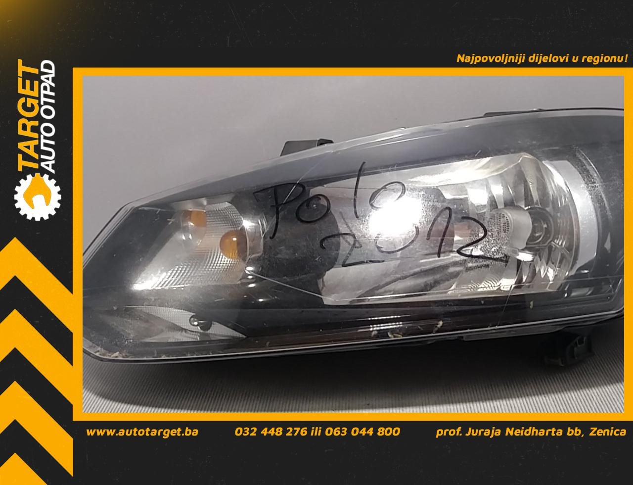 DIJELOVI FAR VW POLO > 09-14 6R1941015E