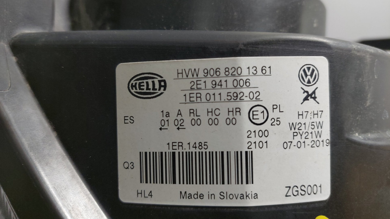 DIJELOVI FAR VW CRAFTER > 05-11 2E1941006