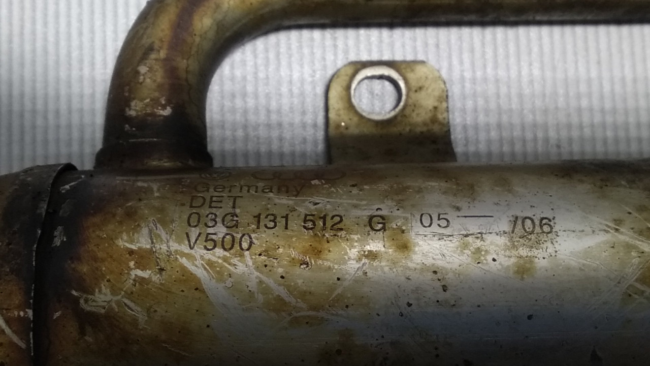 HLADNJAK EGR VENTILA VW TOURAN > 06-10 03G131512G