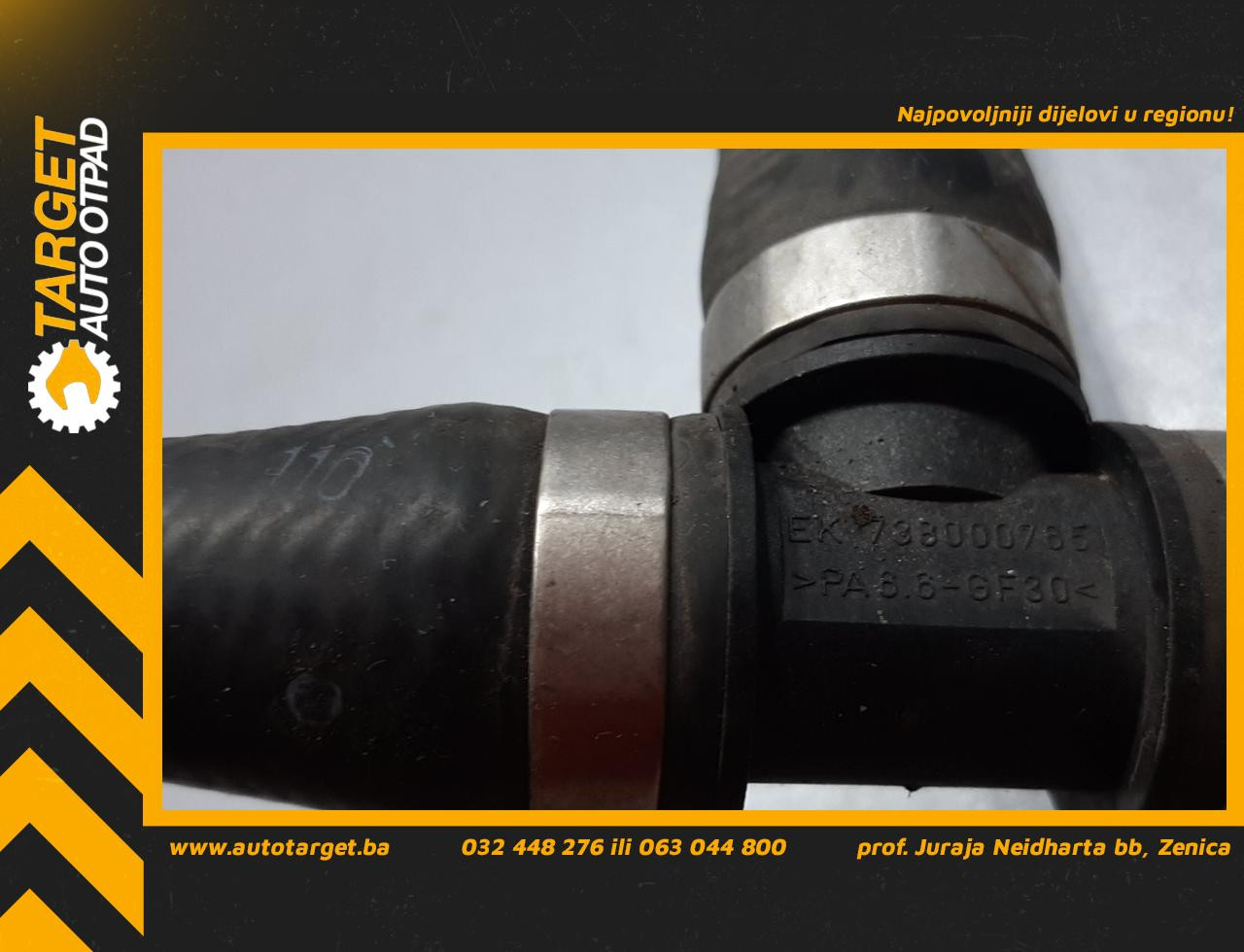 DIJELOVI CRIJEVO BMW SERIJA 7 (E65) > 03-05 738000765