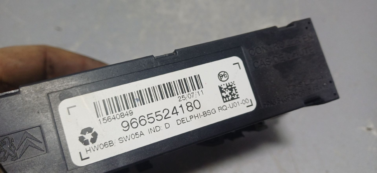 DIJELOVI ELEKTRONIKA MODUL PEUGEOT 508 > 11-14 1.6 9665524180