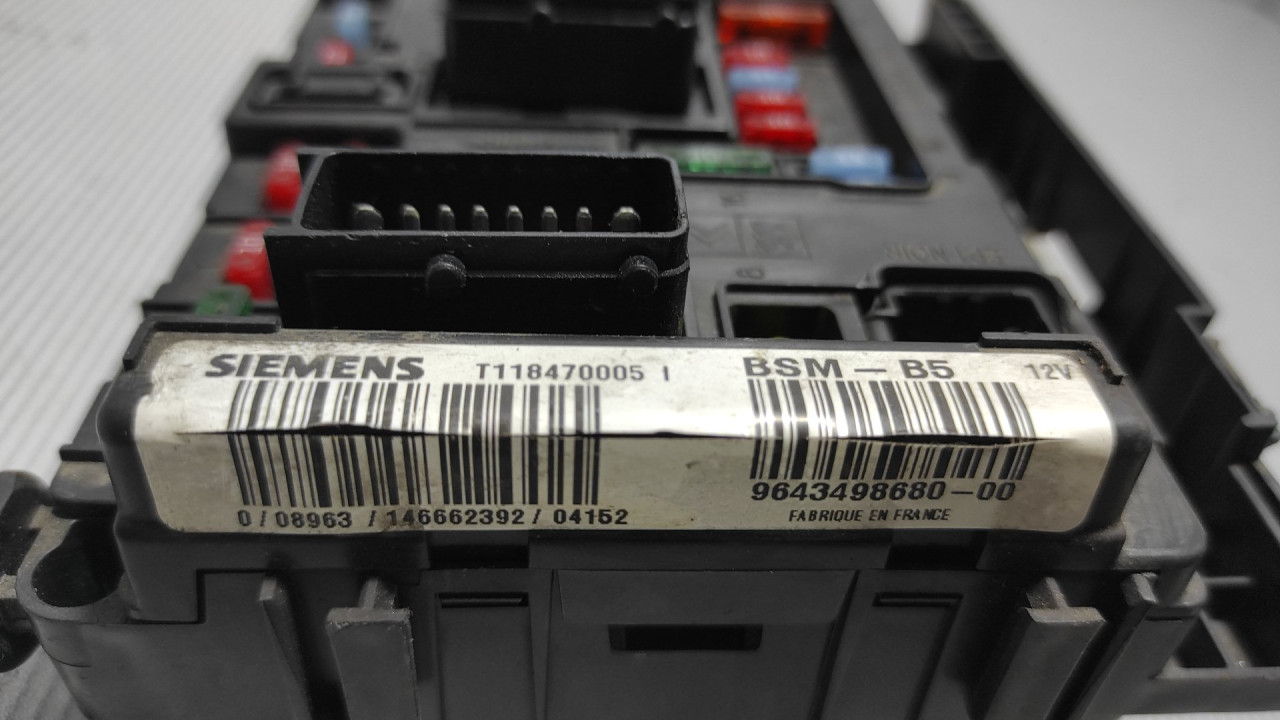 ELEKTRONIKA MODUL CITROEN C5 > 01-04 9643498680