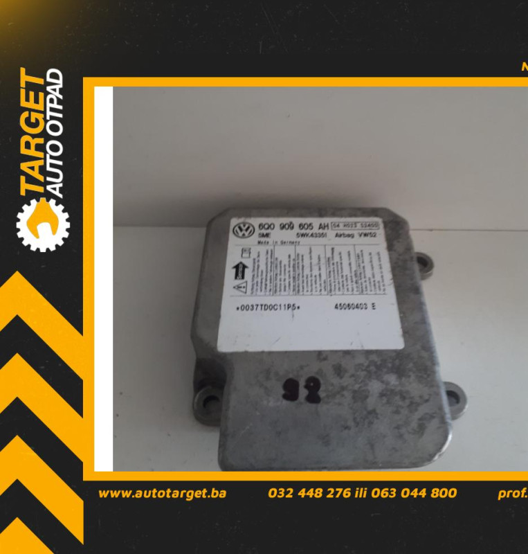 ELEKTRONIKA AIRBAGA VW CADDY > 03-10 6Q0909605AH