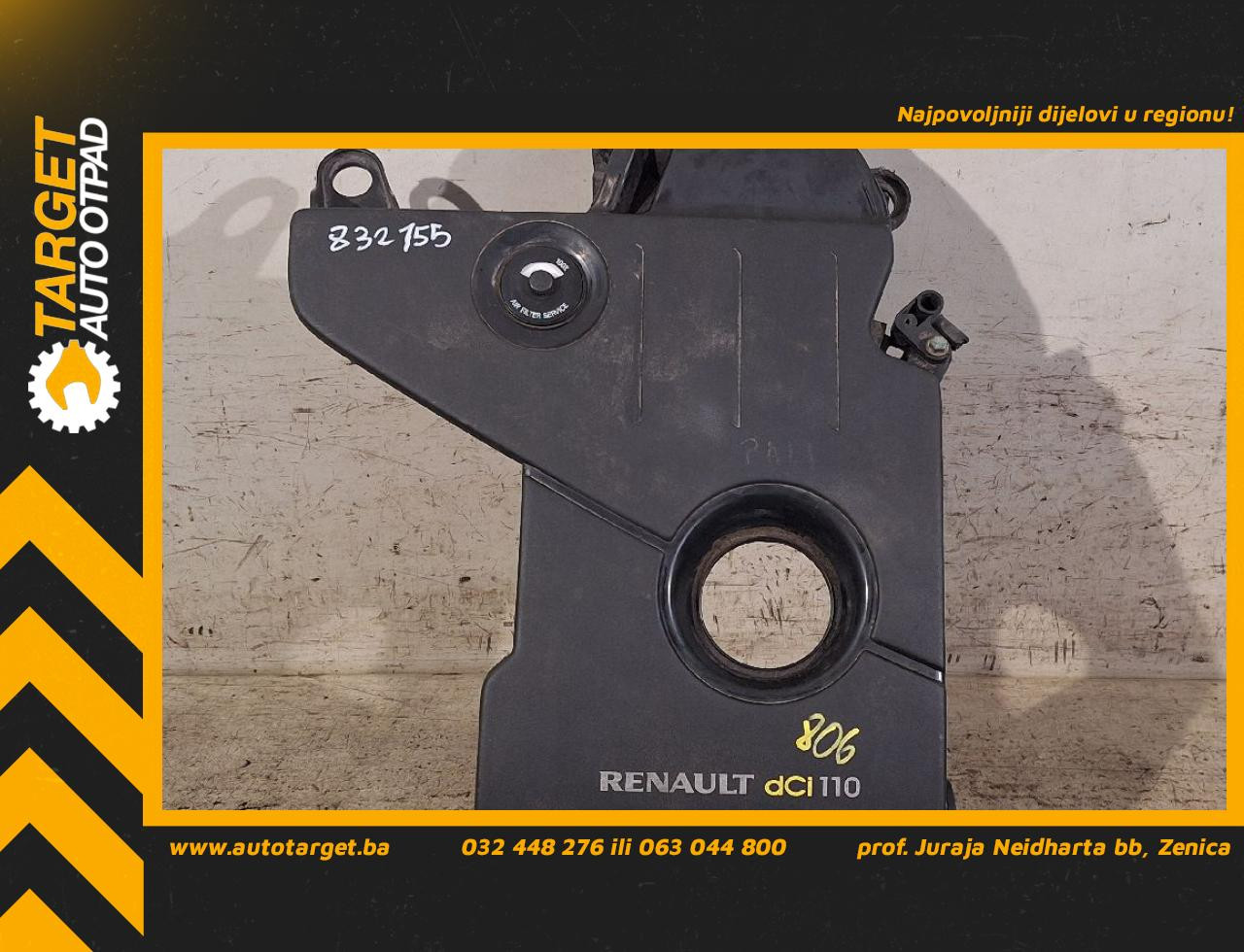 KUCISTE FILTERA ZRAKA DACIA DUSTER > 10-13 70365657