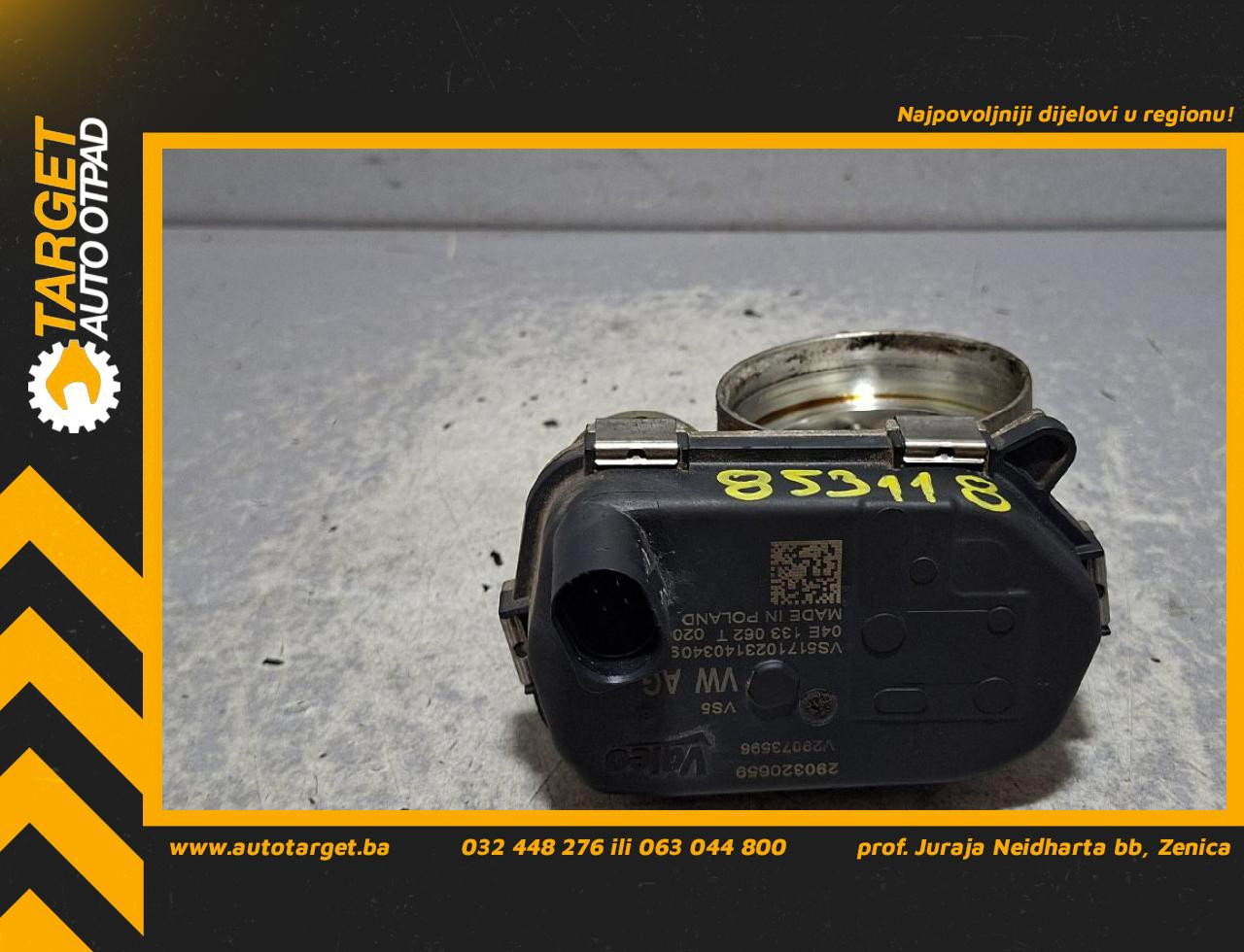 DIJELOVI DOZER KLAPNA SEAT CUPRA FORMENTOR > 20- 1.5 04E133062T